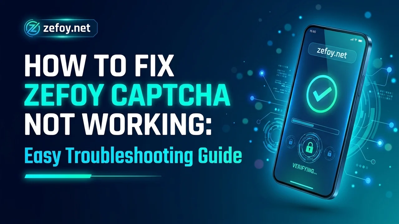 How to Fix Zefoy Captcha Not Working: Easy Troubleshooting Guide