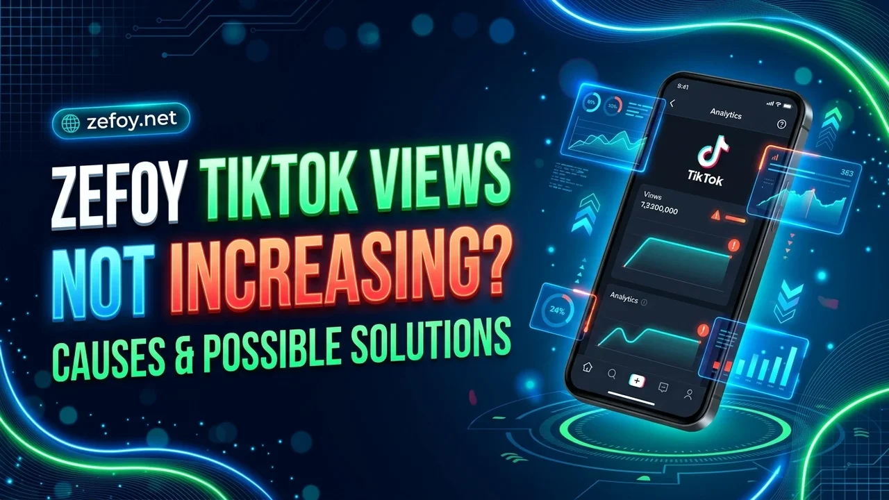 Zefoy TikTok Views Not Increasing? Causes and Possible Solutions